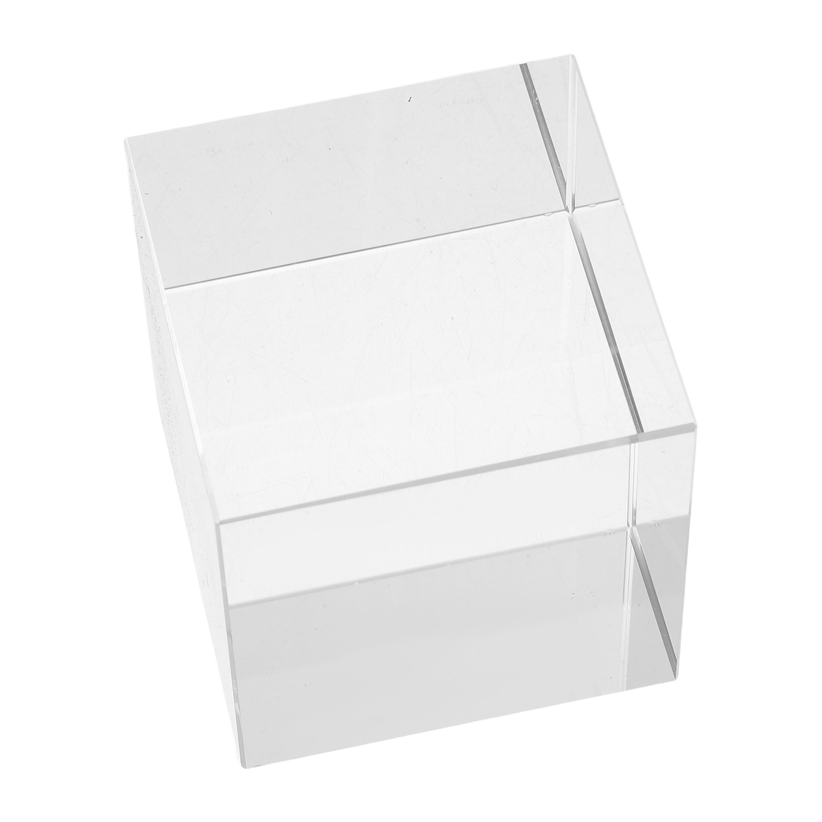 Paper Weight Crystal - Vierkant kristallen papiergewicht met gladde afwerking,