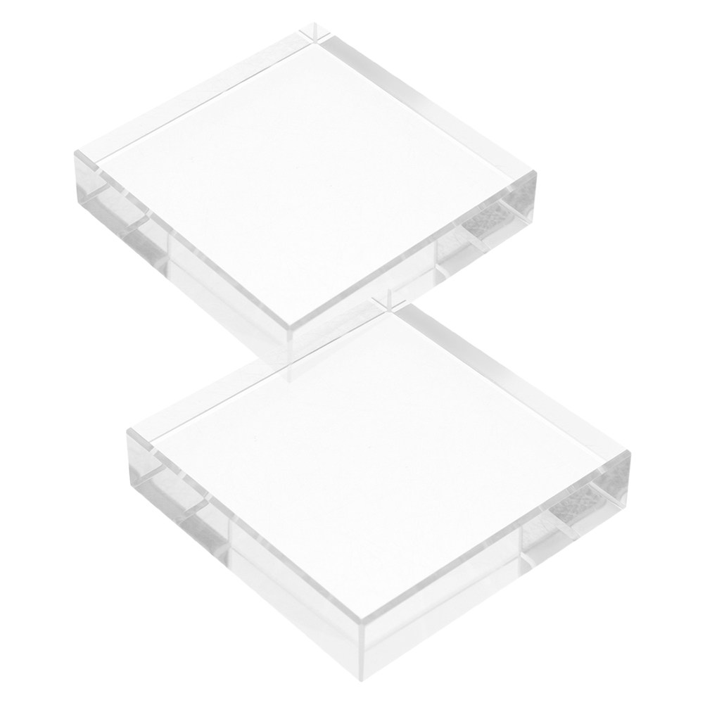 Paper Weight Crystal - Handgemaakt vierkant papiergewicht, transparant, elegant, decoratief