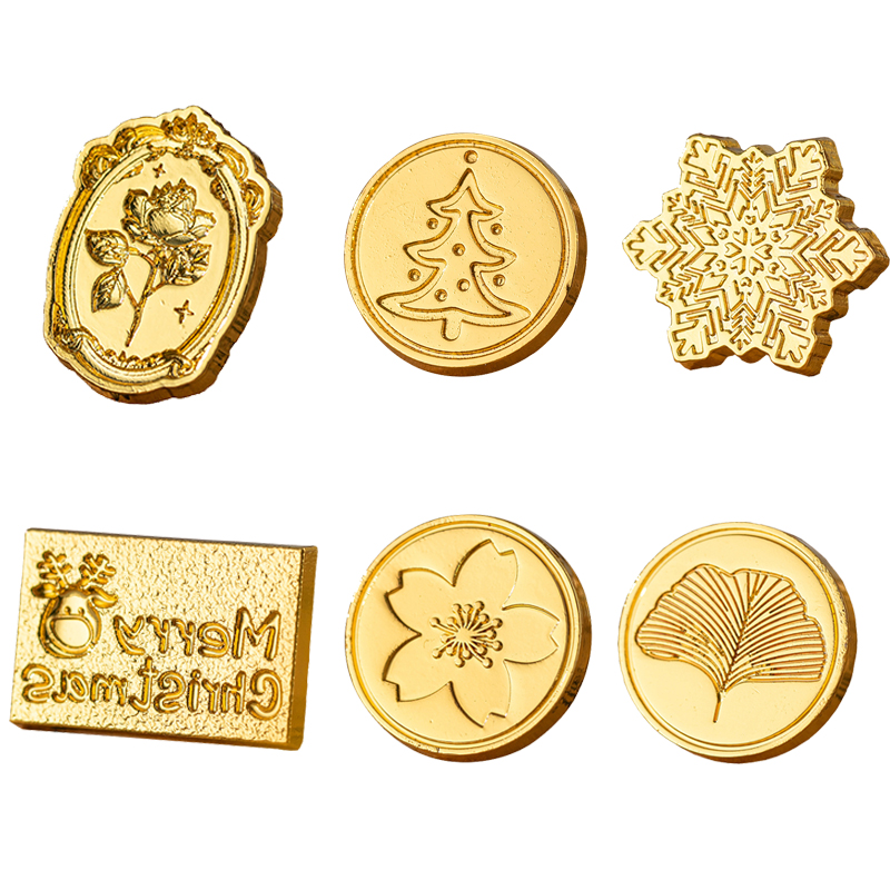 Wax Seal Stamp Set - Kerst Lakzegel Stempels Zegellak Vintage Sello