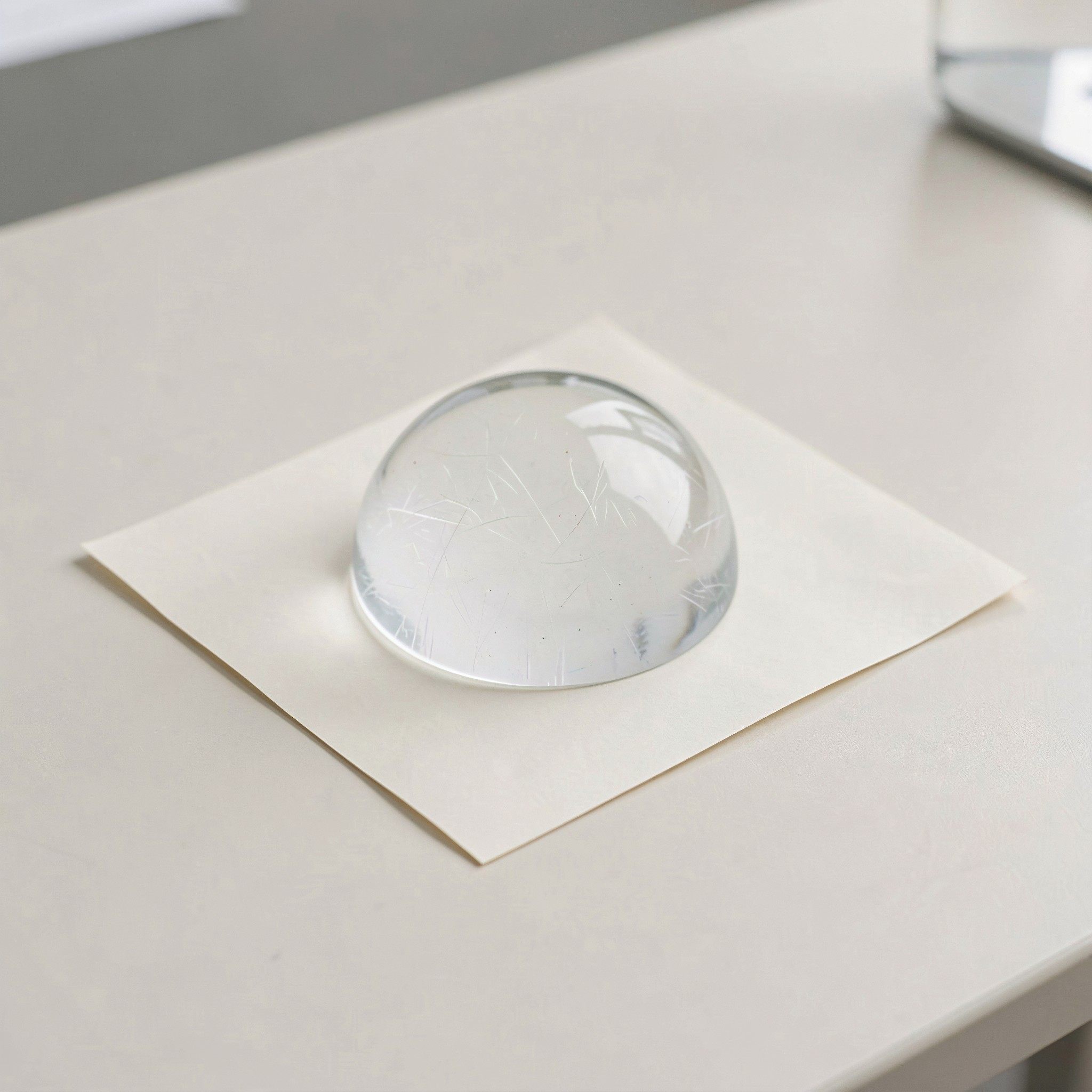 Paper Weight Crystal - 6 stuks doorzichtige glazen kristallen bolvormige