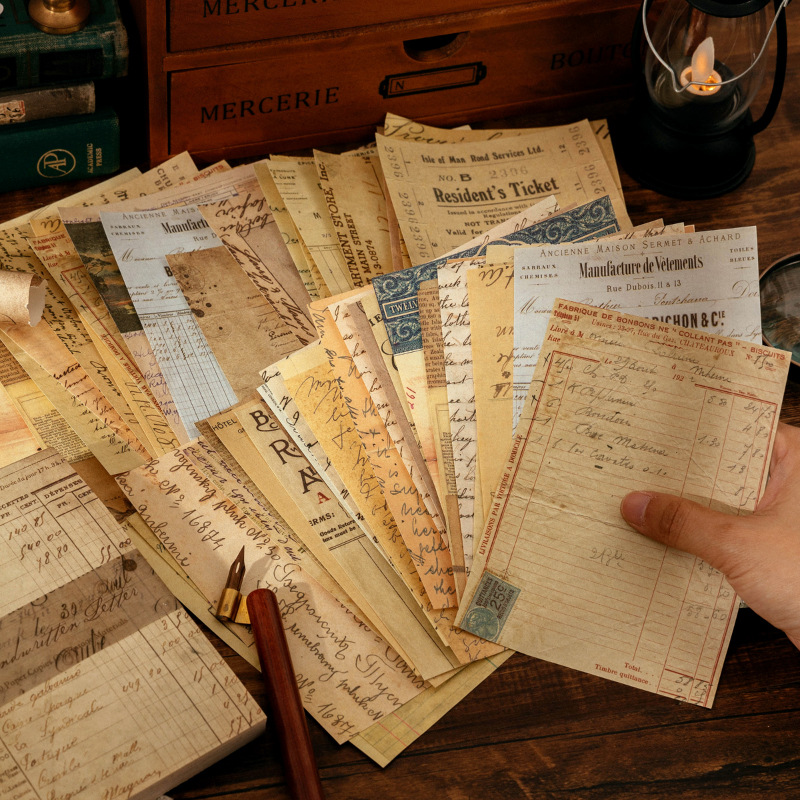 100 vellen vintage INS bloemmo - Ink Blotter Paper recensie en prijs