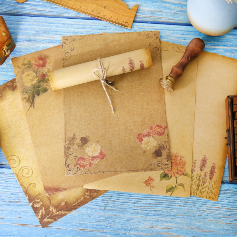 16 stuks vintage schrijfpapier - Ink Blotter Paper recensie en prijs