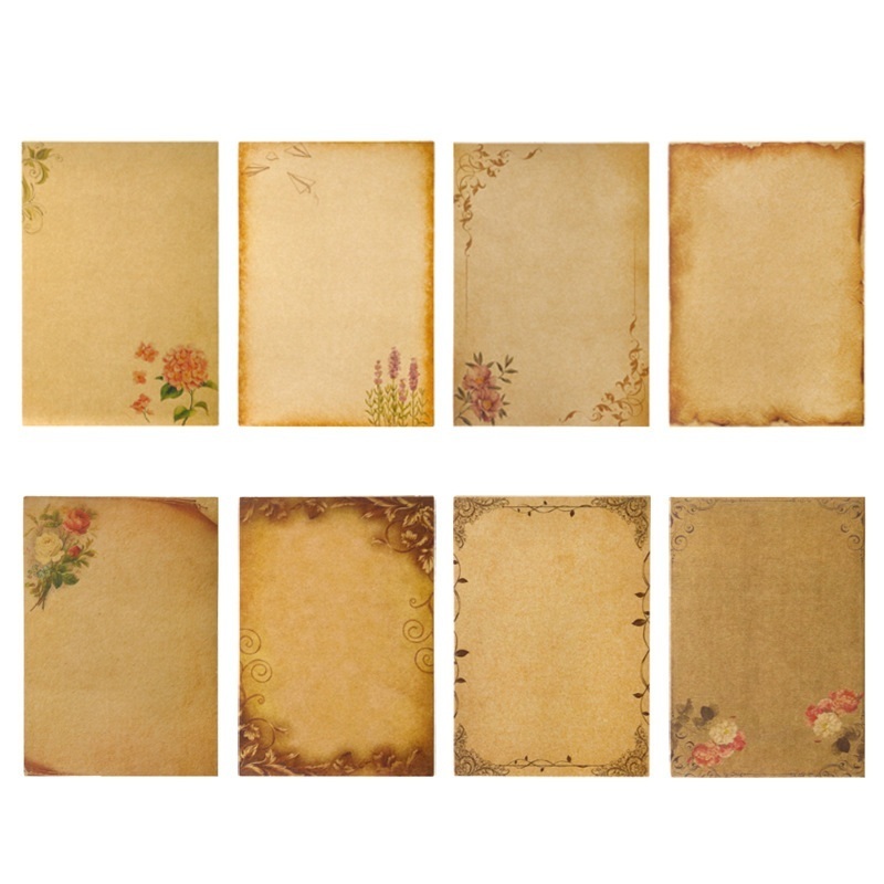 16 stuks vintage schrijfpapier - Ink Blotter Paper recensie en prijs