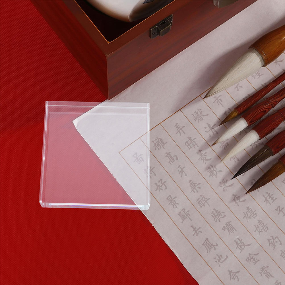 Handgemaakt vierkant papiergew - Paper Weight Crystal recensie en prijs