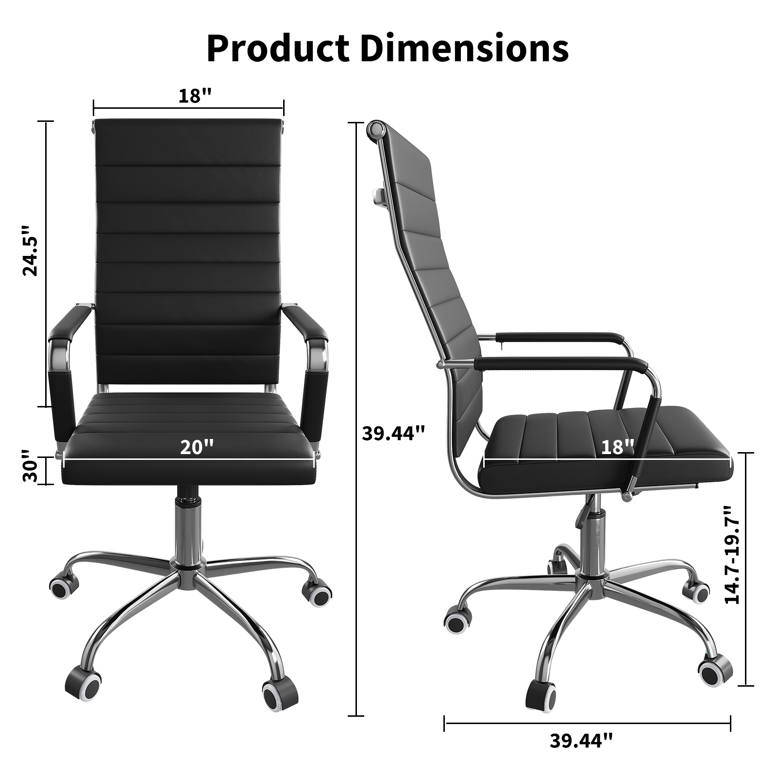 Directiestoel voor op het bure - Leather Desk Pad recensie en prijs
