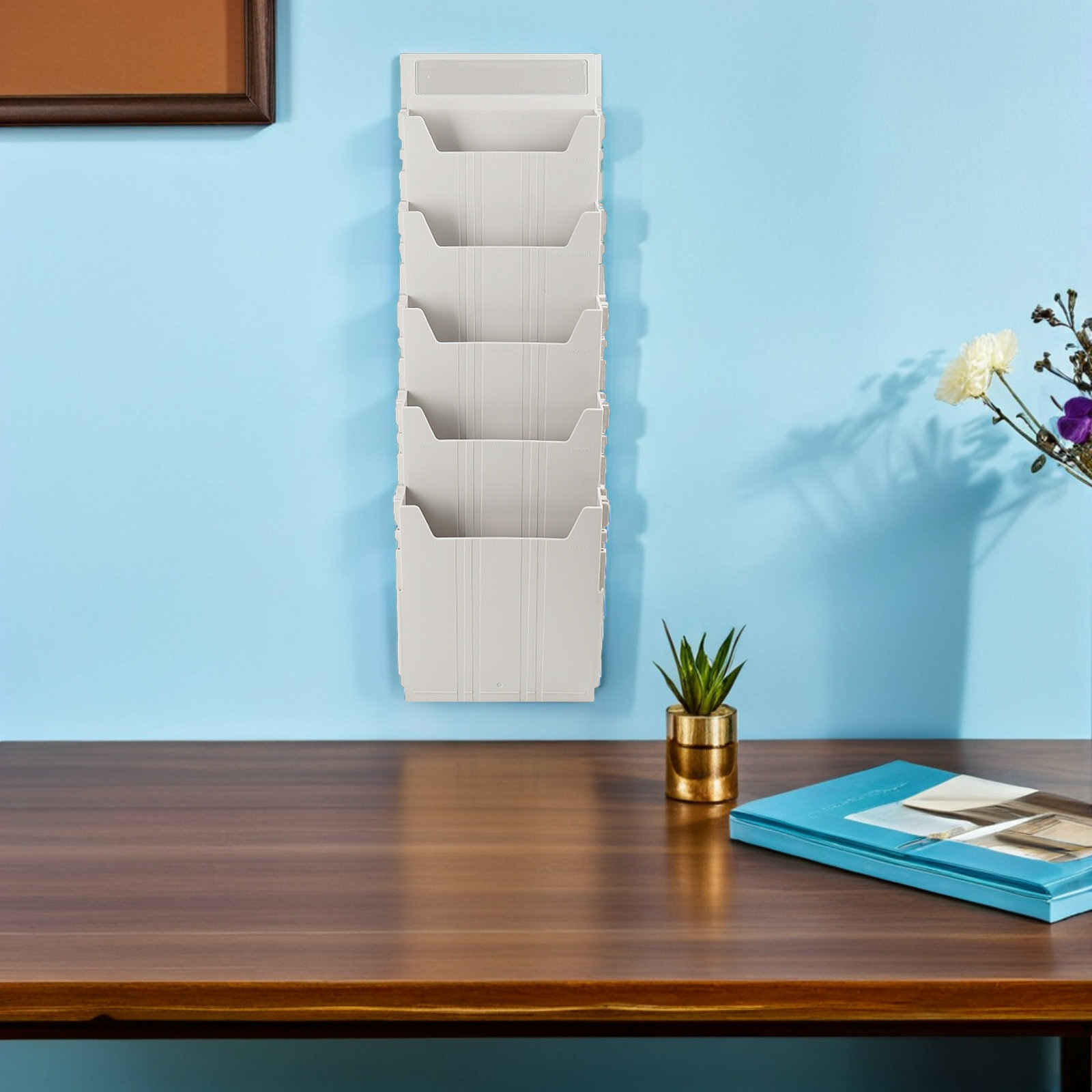 Wandbevestigbare tijdschriften - Magazine Holder Rack recensie en prijs