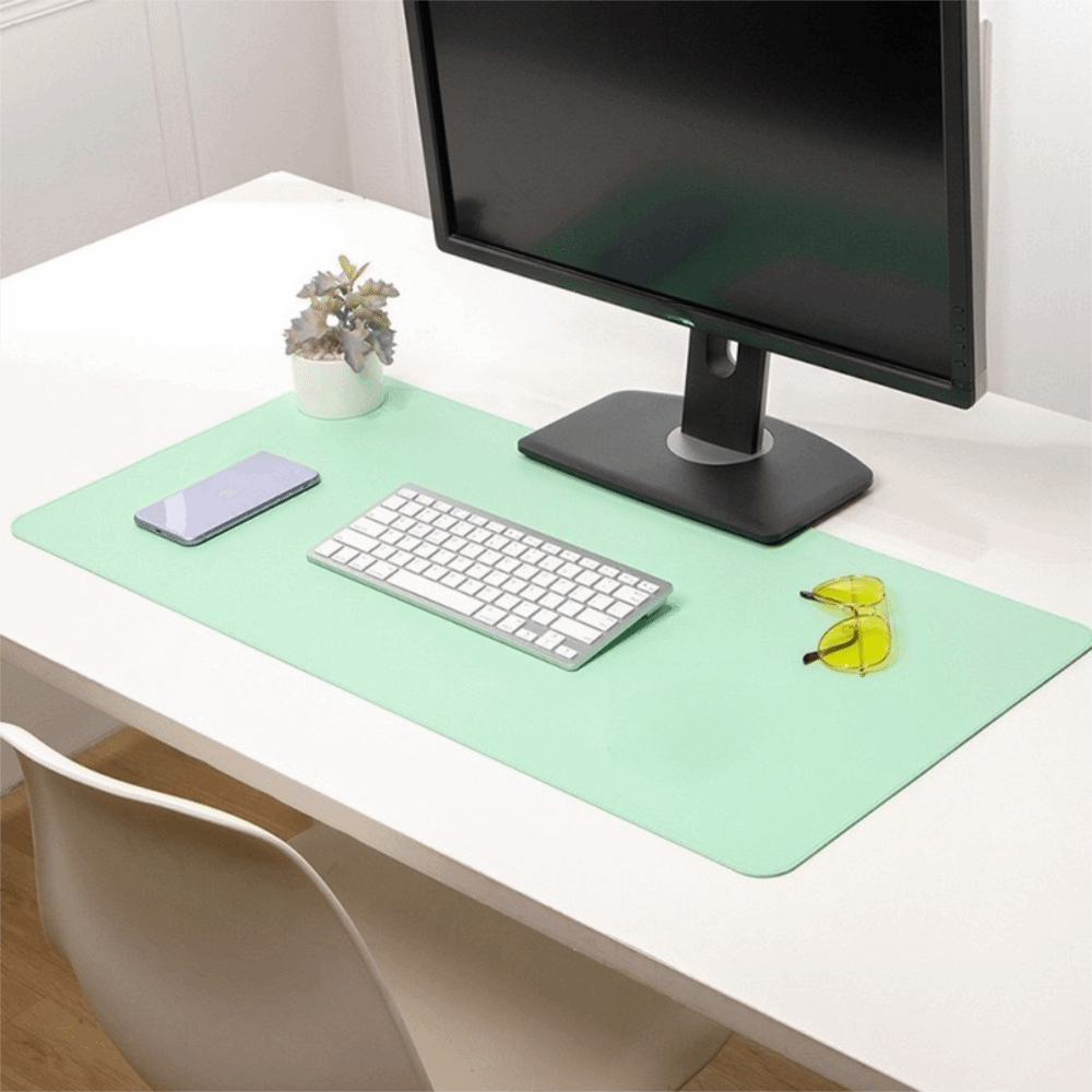 Bureauonderlegger van PU-leer, - Leather Desk Pad recensie en prijs