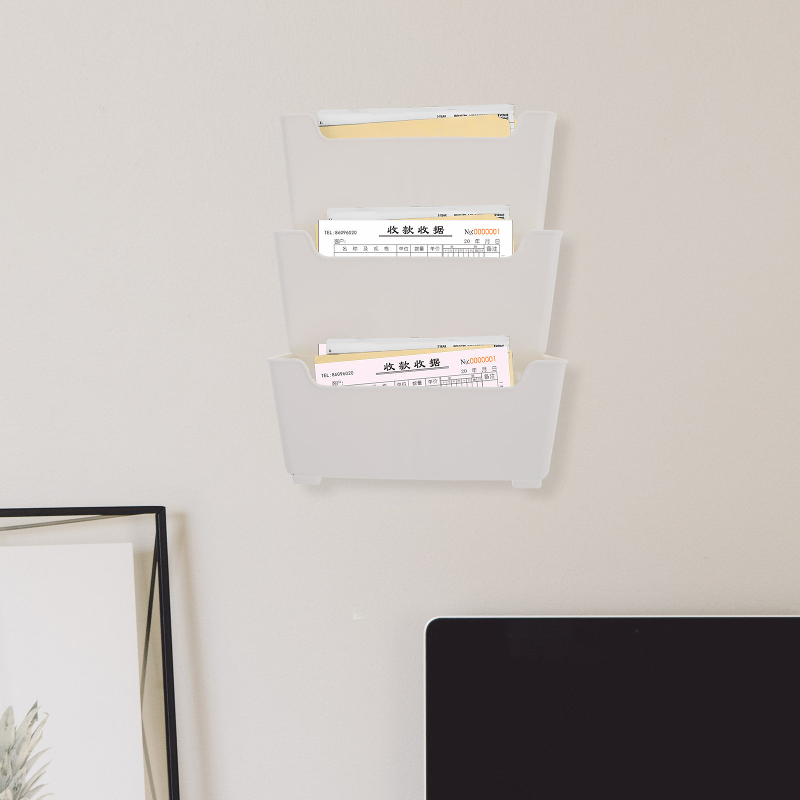 1 set wandorganizer voor docum - Magazine Holder Rack recensie en prijs
