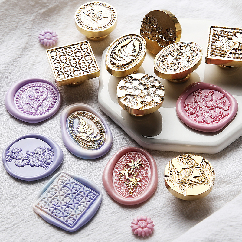 Retro Lakzegel Stempel Lente B - Wax Seal Stamp Set recensie en prijs