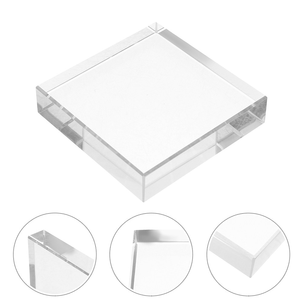 Helder kristallen vierkant pap - Paper Weight Crystal recensie en prijs