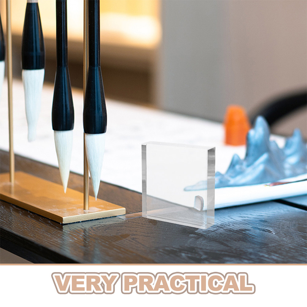 Helder kristallen vierkant pap - Paper Weight Crystal recensie en prijs