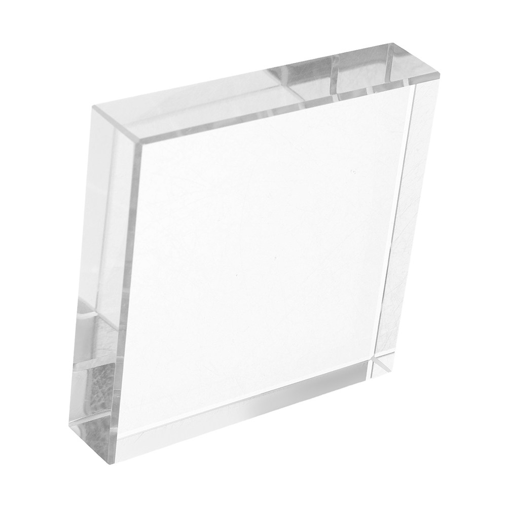 Helder kristallen vierkant pap - Paper Weight Crystal recensie en prijs
